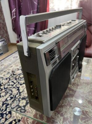 DIATONE JR-711ステレオラジカセ希少 Yahoo!オークション - M ジャンク品 ステレオラジカセ JR-711