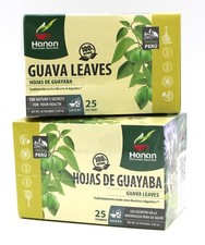 50 Tea bags Hoja de Guayaba Guava Leaves Tea bags 2 Box