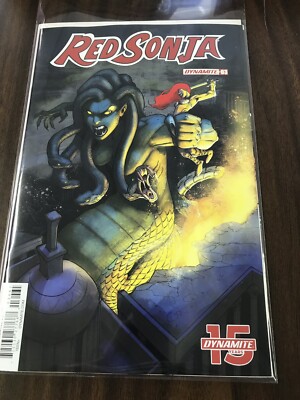 Rot Sonja #3 (2019) Bob Q 1:10 Incentive Abdeckung Dynamit Unterhaltung