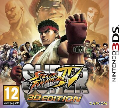 Nintendo 3DS 3 DS Spiel Super Street Fighter IV 4 3D