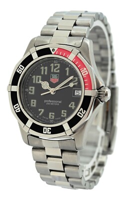 TAG Heuer 2000 Black Unisex Adults Watch - WM1212 for sale online 