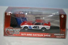 Greenlight BRE DATSUN 240Z Tokyo Torque 1971 Greenlight 1:43 Diecast 86334