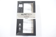 ALFANI ALFATECH WHITE 5 PAIRS SMALL BOXER BRIEFS TRUNKS UNDERWEAR MENS NWT NEW
