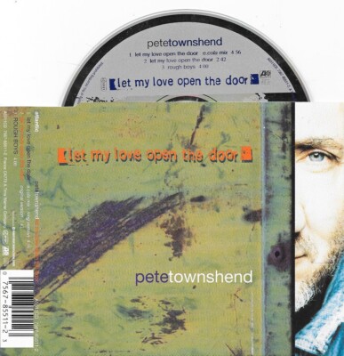 PETE TOWNSHEND let my love open the door - 3  track CD