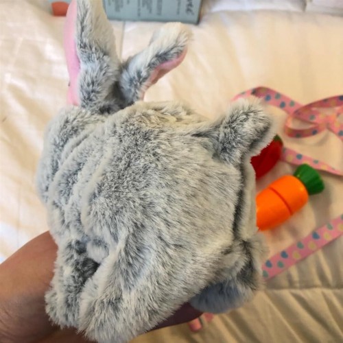 interactive and realistic bunny sounds, walking, ear wiggling, and twitching kid - Picture 6 of 11
