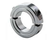 CLIMAX 2C-137-Z 1 3/8" ID 2 PC. STL ZINC SHAFT COOLAR CLAMP