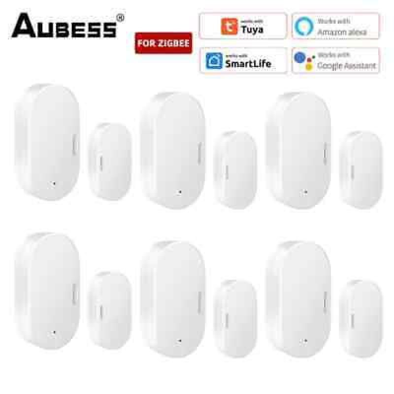 Tuya Zigbee3.0 Door Window Sensor Smart Home Door Open Closed Detectors Security