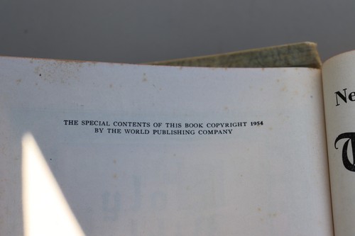 Vintage Holy Bible 1950's New American Catholic Edition Military Service Record - Bild 5 von 9