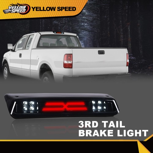 Fit For 2004-2008 Ford F150 F-150 3D LED Third Brake Tail Light Smoke Cargo Lamp - Picture 10 of 10