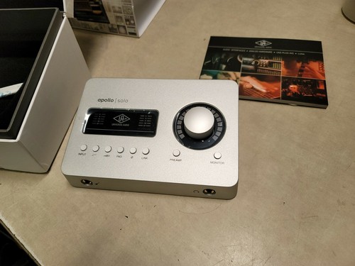 Universal Audio Apollo Solo 2x4 Interface Heritage Edition WIN / MAC GRADE A - Picture 3 of 7
