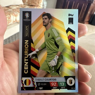 Match Attack Card Germany 2024 #CC2 - Belgium - Thibaut Courtois Centurion (B)