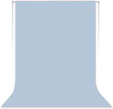 Dusty Blue Photography Backdrop for Photoshoot, Fabric, 5x7 FT