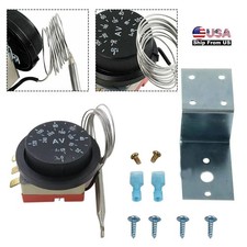 32-248f Adjustable Electric Radiator Cooling Fan Thermostat Control Switch 3pin