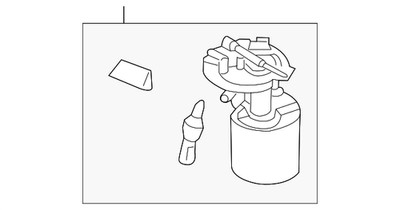 Genuine Ford Fuel Pump And Sender Assembly FL3Z-9H307-E