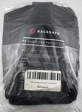 RACESAFE MOTION3 LARGE BLACK BODY PROTECTOR SHOULDER PADS MSPLBLACK