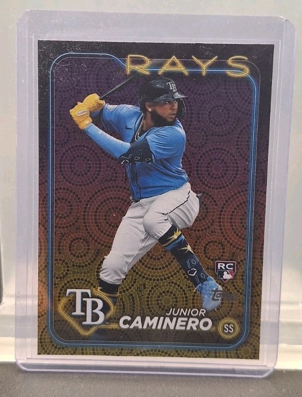 2024 Topps Series 2 - Junior Caminero #628 Holiday (RC)