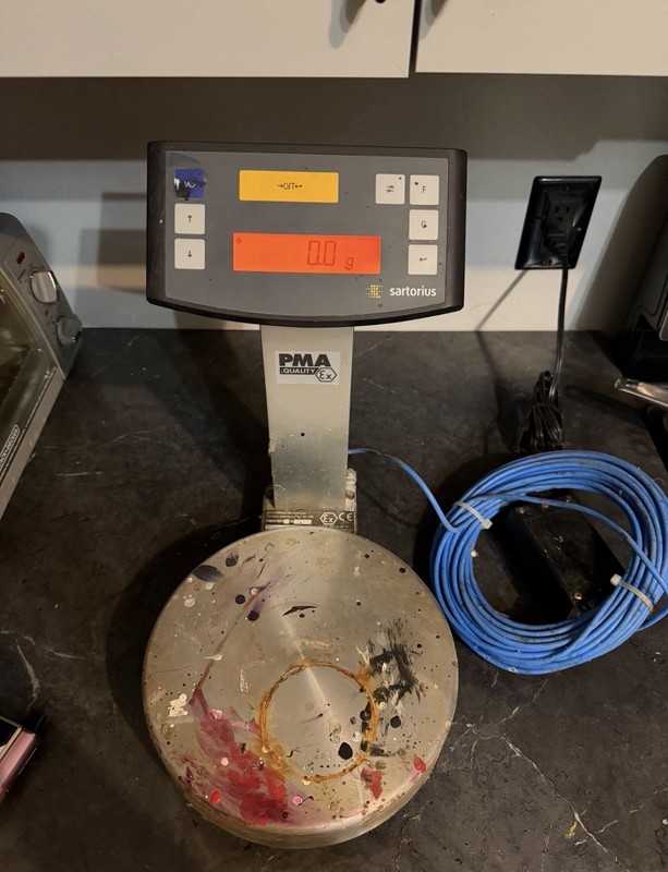 SARTORIUS PMA 7501 EXPLOSION PROOF PAINT MIXING SCALE AUTOMOTIVE BALANCE