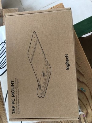 Logitech Tap PC Mount Halterung mit Kabelhalterung Schwarz