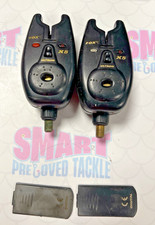 Pair Fox Micron X5 Ultron Bite Alarms Spares or Repairs carp bite fishing