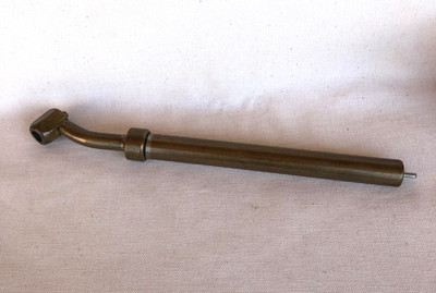 VTG 1909-1930s Heavy Brass Schrader & Sons, Brooklyn, NY Tire Pressure Gauge