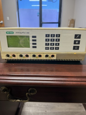 #ad Bio Rad PowerPac 1000 Programmable Electrophoresis Power Supply – Tested Working $149.99