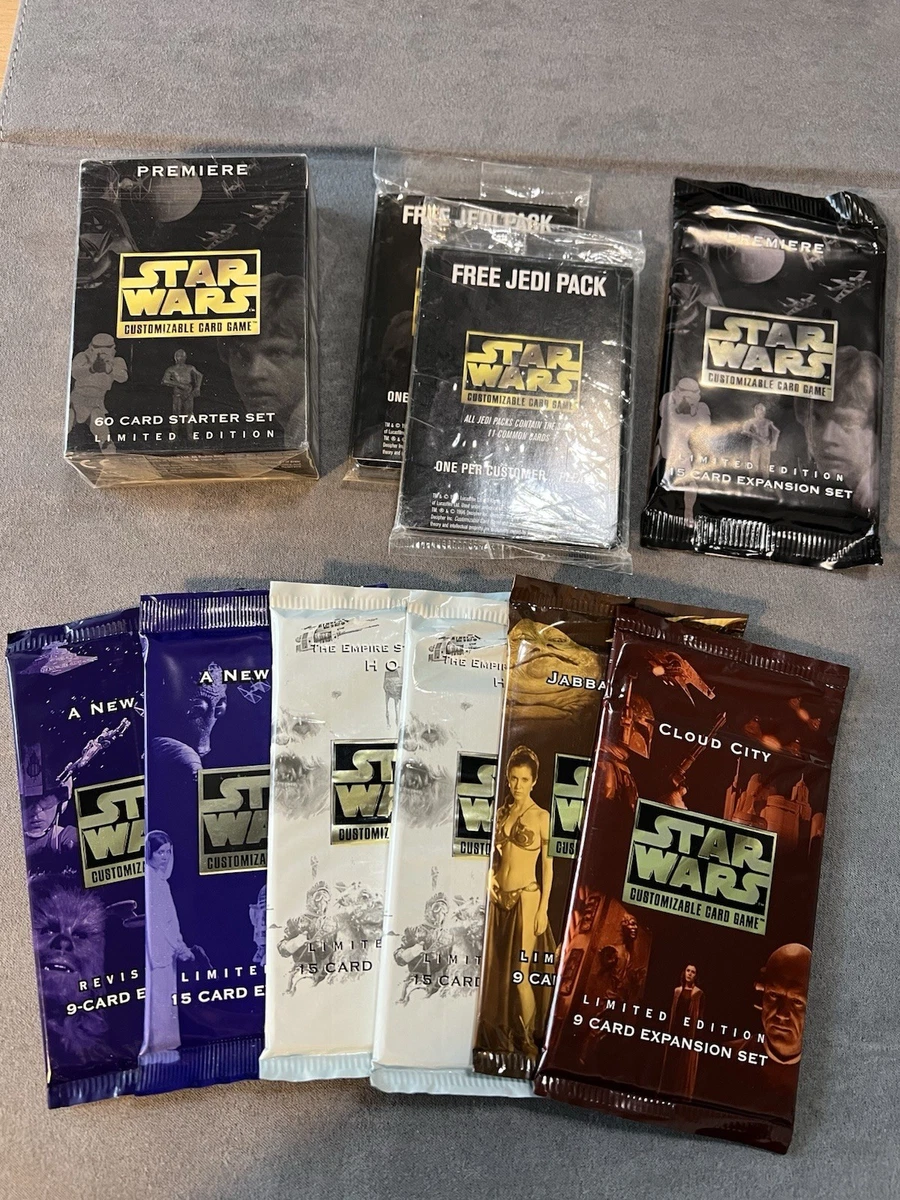 25+ Star Wars CCG Sealed Collectible Card Game Packs for sale