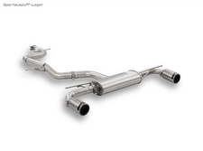 Remus Duplex Racinganlage mit Soundrohr VW Golf 6 GTI 2x98mm Street Race