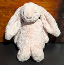Jellycat Original Bashful Blush Bunny - Medium 11" - Authentic - BAS3BLU - NWT