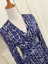 NWT 10 Diane von Furstenberg DVF Vintage Collector's Silk Wrap Dress Mosaic RARE
