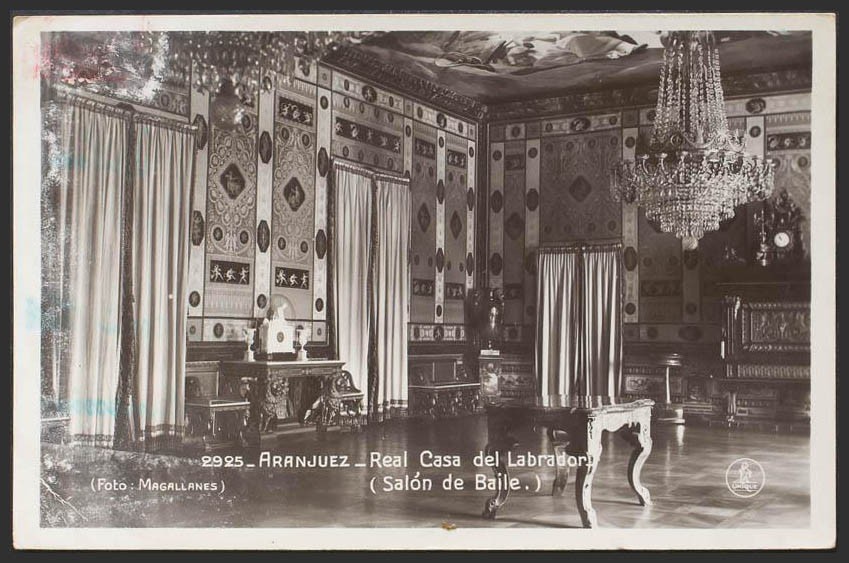 Madrid. ARANJUEZ. Real Casa del Labrador. Salón de baile.