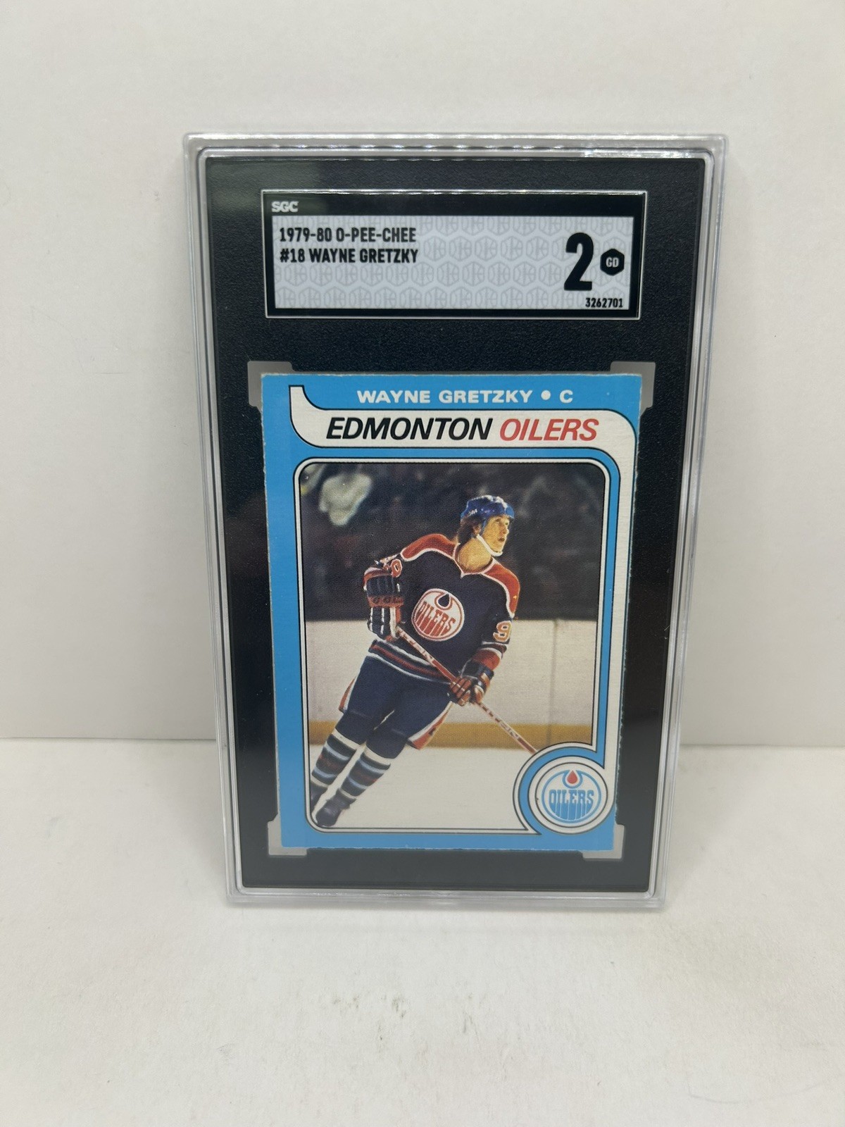 1979 O-PEE-CHEE #18 WAYNE GRETZKY SGC 2 HOF OPC ROOKIE RC