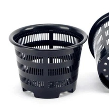 Orchid Clear Mesh Cup Potted Plant Flower Nursery Tray Basket