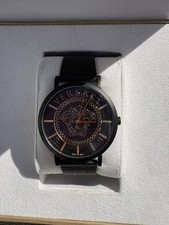 Versace VEJ400621 V-Essential 40mm Black Sapphire Crystal Case with Black...