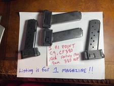 1 Hi-Point 10 Round Magazine 9mm / 380 ACP Fits Model C9 & CF380 Handgun
