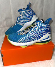 Nike Air LeBron 17 Mid Sprite GS Size 6Y Basketball Shoes Blue White BQ5594-434