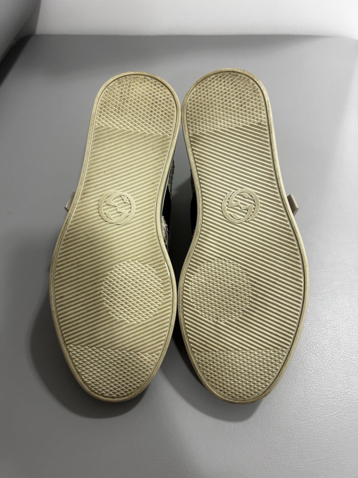 Men’s Preloved Gucci Python High Top Trainers Siz… - image 17