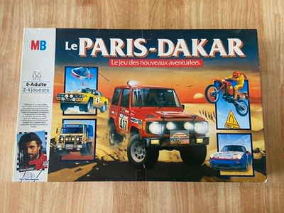 GESELLSCHAFTSSPIEL - Die PARIS-DAKAR - GUTER ZUSTAND - KOMPLETT