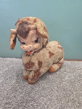 Rushton Company Vintage Rubber Face Daisy Belle Cow 1950’s (Read Description)