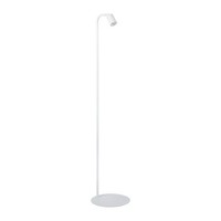 Stehleuchte Metall Weiß Verstellbar H:140 Cm GU10 Wohnzimmer Stehlampe BüRo