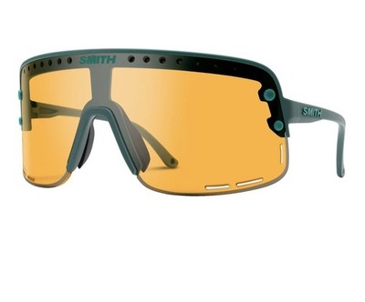 NEW Smith Ultralite ChromaPop Matte Malachite Sunglasses $219 Retail