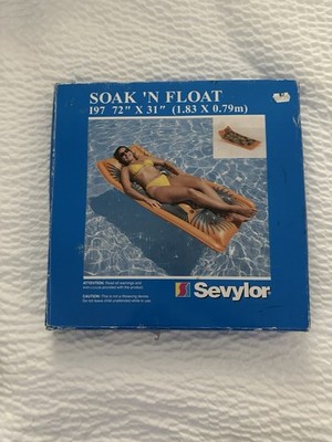 Vintage SEVYLOR Raft Soak N Float Pool 197 72 x 31  1990's New in Box