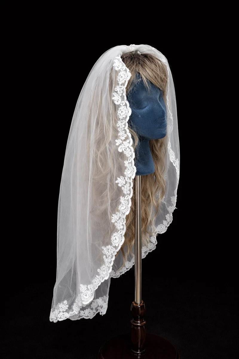Lace Bridal Veils for sale | eBay display picture 2