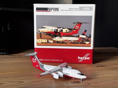 Herpa 1/200 Neptune BAe 146 OVP