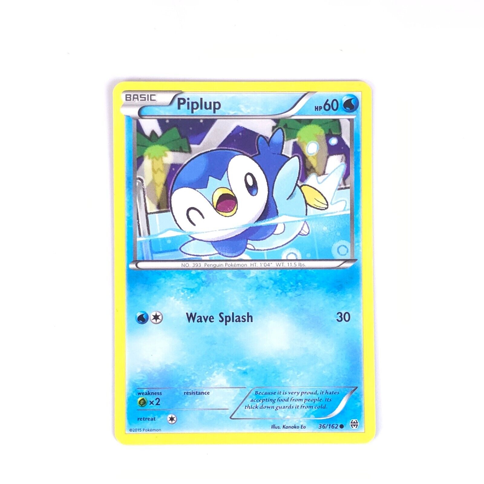 Piplup 36/162 Pokemon XY - BREAKthrough Common NM