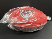 AFL ESSENDON BOMBERS SHERRIN AUSTRALIAN LEATHER FOOTBALL Red - Merrett Premiers