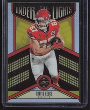 2023 Panini Legacy #UL-TKE Travis Kelce Under the Lights Silver