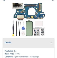Charging USB Port Flex Replacement For Samsung Galaxy S20 FE 5G G781F G781V/B