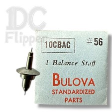 Bulova 10CBAC BALANCE STAFF 56 10BOAC Fits Multiple, Read List 