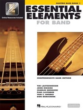Essential Elements for Band - Electric Bass Book 1 with EEi  Beginner Bass ...