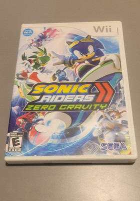 Sonic Riders: Zero Gravity (Nintendo Wii, 2008) CIB Complete Tested!